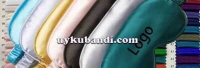 Toptan saten göz bandı imalatı lastikli