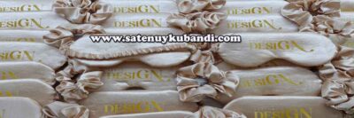 gold saten uyku göz bandı ve toka