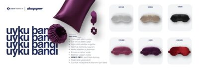 saten uyku göz bandı toptan üretimi